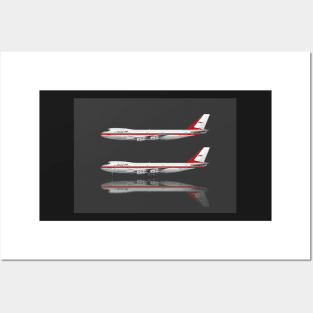 The First 747 Ever Built Posters and Art